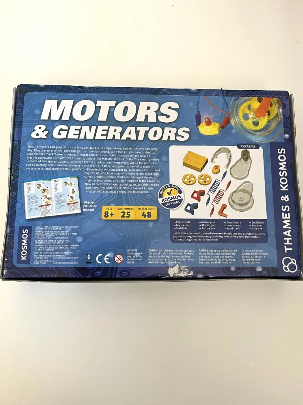 Thames & Kosmos Motors & Generators Stem Experiment Kit